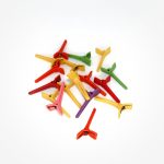 Šestice za kosu plastične 100/1 - 4,5cm