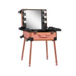 Prijenosni kofer za make-up – rose-gold