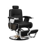 C Barber fotelja LIVIO crna - GABBIANO