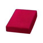 Navlaka za krevet od velura – fuxia