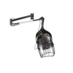 D Zidna hauba crna - 1200W