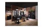 D Barber fotelja crno-zlatna - CUSTOM - Slika 5