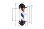 Barber reklama - crna - Slika 3