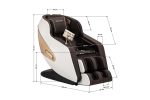 Masažna fotelja Comfort 806 smeđa - SAKURA - Slika 5