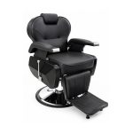 A Barber fotelja MORICAI - crna