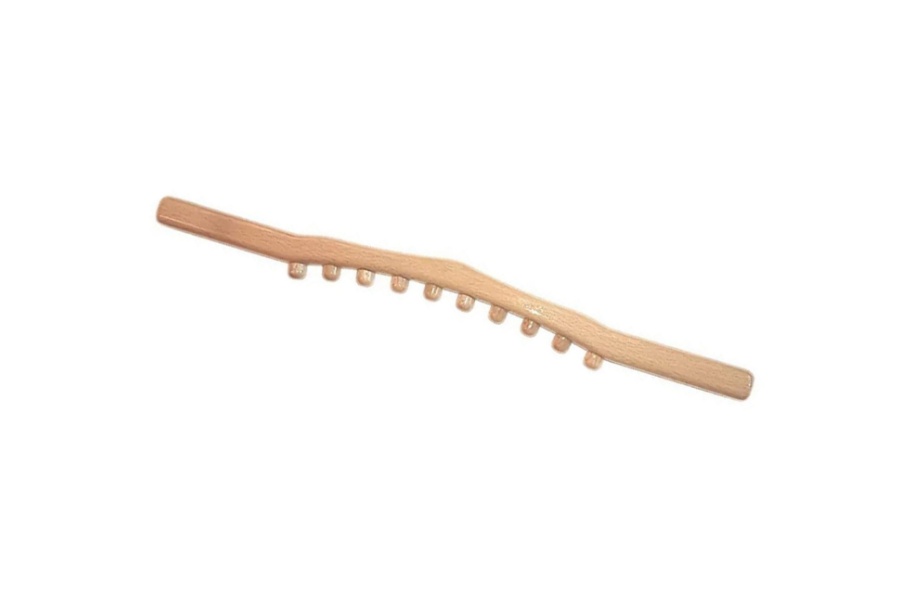 q Gua Sha jednoredni ravni masažer za noge, trbuh i leđa - model 2 - Slika 1